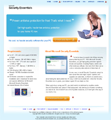 Abzockfalle unter www.security-essentials.info