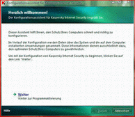 Kaspersky Konfigurationsassistent